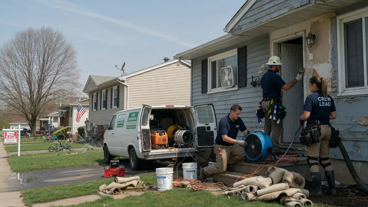 Flood Cleanup in Oostburg, WI near me