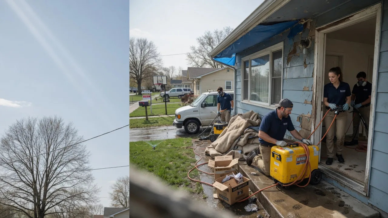 Basement Flood Cleanup in Oostburg, WI near me